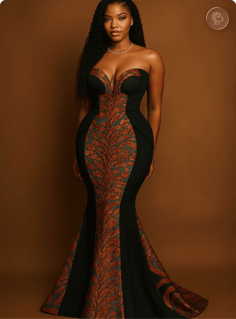 Ankara Kimono and Inner Set 5